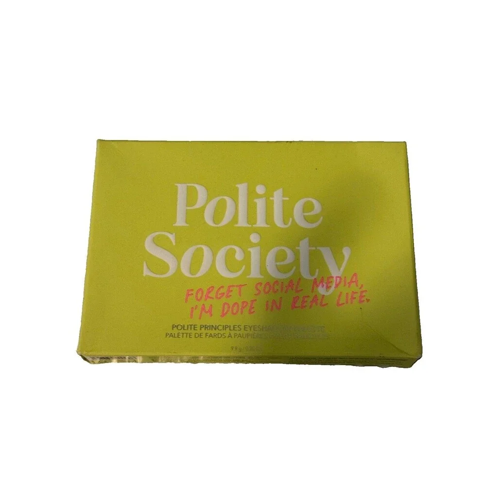 Polite Society Forget Social Media I'm Dope In Real Life Eyeshadow Palette
